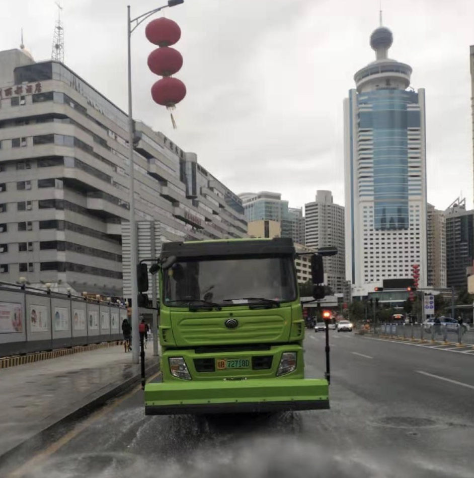 羅湖區南湖項目道路清潔