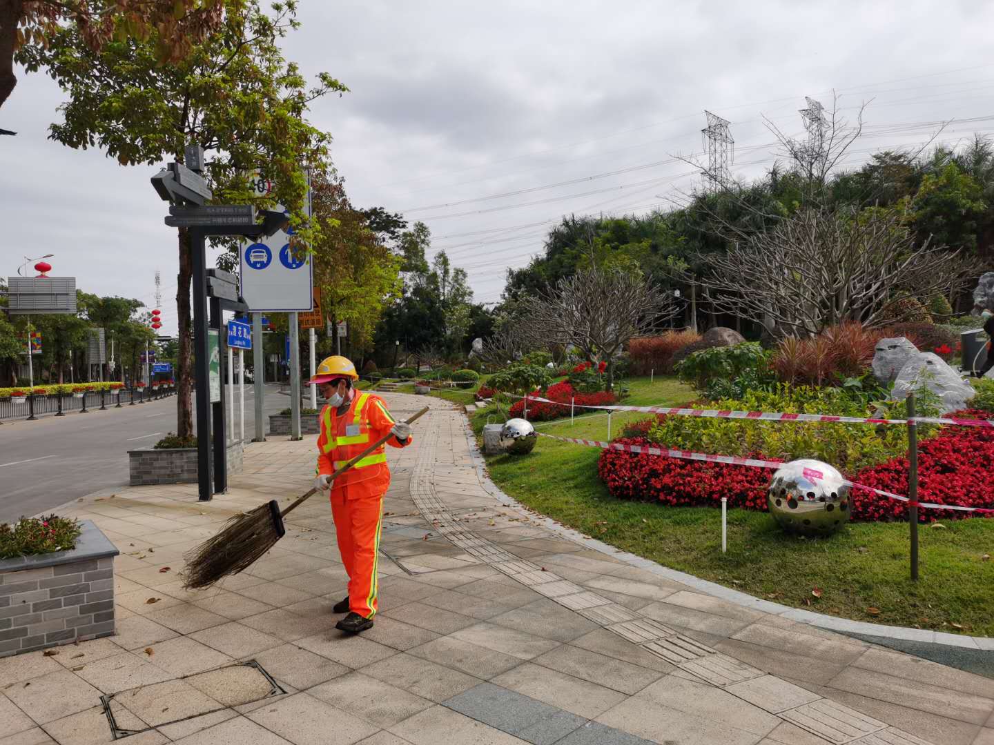 龍華區大浪項目道路清潔