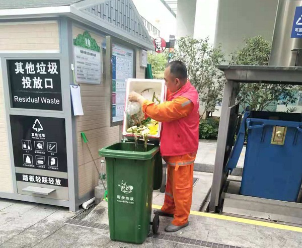 深圳市福保街道石廈村垃圾分類(lèi)項目